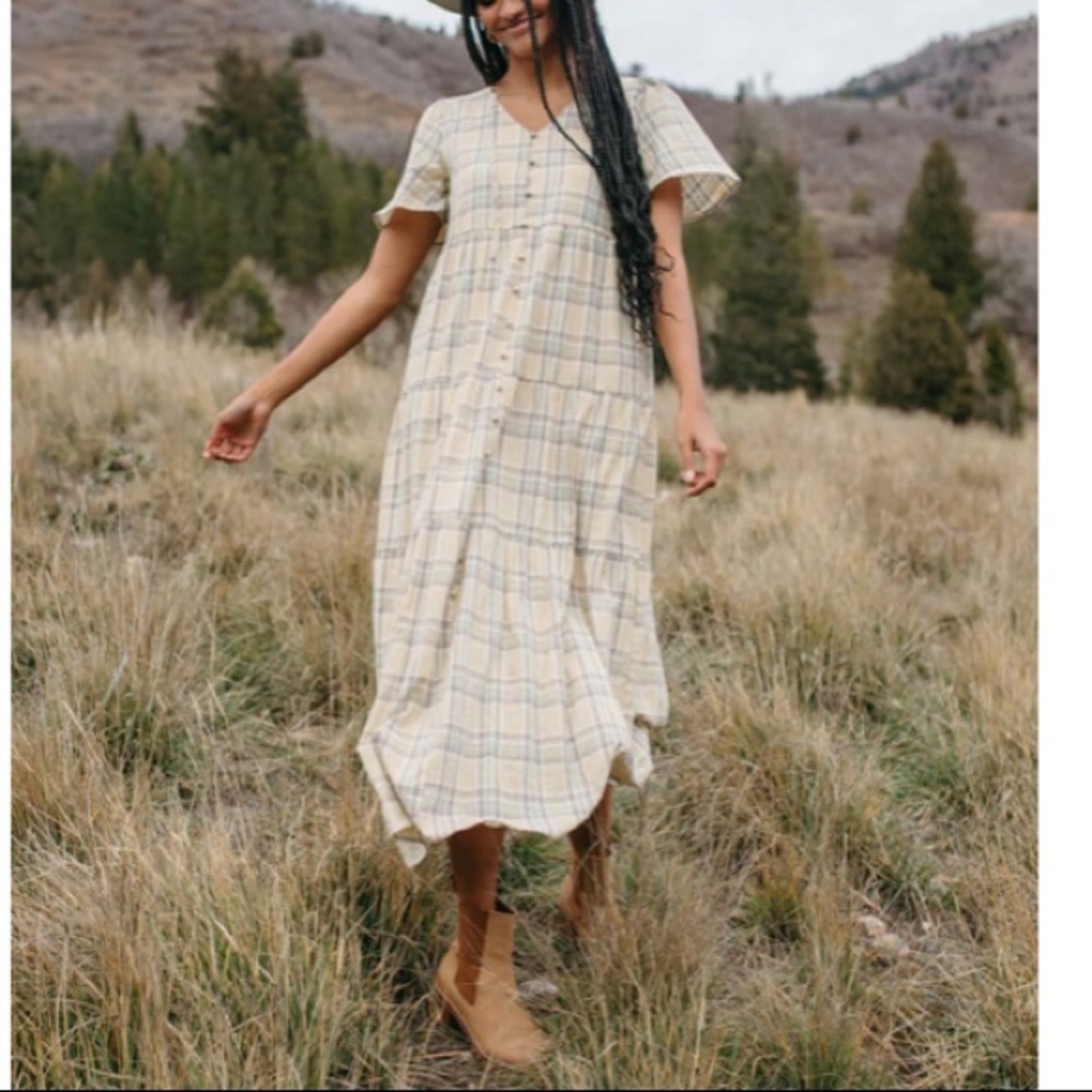 Plaid Dress